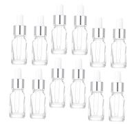OKUMEYR Flacons Compte-gouttes En Verre Étanches Pour Huiles Essentielles Petits Flacons Compte-gouttes Portables Maison Voyages