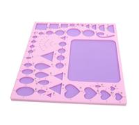 OKUMEYR Gabarit Conception Facile en Eva de Quilling avec Formes Géométriques Multiples, Bords Lisses et Structure Stable, pour Cartes Artisanales et Décorations Murales pour Débutants