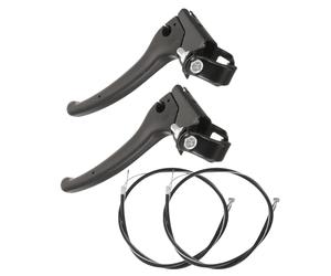 OKUMEYR Kit de Frein à Poignée pour Fauteuil Roulant Mécanisme Anti-recul, Design Compact en Métal et Plastique, Accessoire Essentiel pour Activités Quotidiennes en Espaces Publics