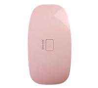 OKUMEYR Lampe à Ongles en Gel Lampe Séchoir à Ongles Pliable Souris Rose Abs USB Double Source Lumineuse Minuterie pour Nail Art DIY à Domicile