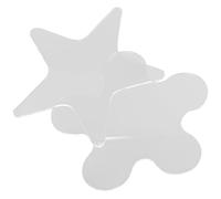 OKUMEYR Lot de 2 Gabarits de Couture en Acrylique Motifs Fleurs pour Quilting Machine, Règles de Matelassage Précises, pour Loisirs Créatifs et Patchwork