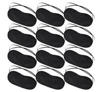 OKUMEYR Lot de 20 Masques de Sommeil Occultants en Tissu Non Tissé, Souples et Légers, Protection Oculaire la Lumière, Faciles à Transporter pour Avion et Hôtel