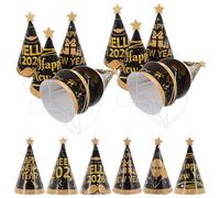 OKUMEYR Lot de 24 Chapeaux en Papier Pailletés Nouvel An 2026, Couvre-chefs Colorés pour Fête et Anniversaire, Taille Unique, Accessoires Légers pour Réveillon et Décorations de Soirée