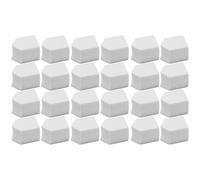 OKUMEYR Lot de 24 Éponges pour Nail Art Dégradé, Éponges à Ongles en Mousse Blanche, Taille Compacte, Accessoires de Manucure pour Dégradé de Couleurs, Outil Cosmétique Portable pour