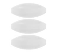 OKUMEYR Lot de 3 Barres d'Agitation Magnétiques en Ptfe Forme Olive A17*50Mm Résistantes à 250°C Compatibles pour Agitateurs de Laboratoire Agitateur de Mélange Chimique et Solutions