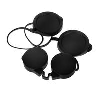 OKUMEYR Lot de 3 Capuchons en Caoutchouc Étanches 50mm pour Protection Lentilles Jumelles et Télescopes, Accessoires Universels Compactes pour Usage Extérieur et Observation Nature