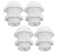 OKUMEYR Lot de 4 Boîtiers en Plastique pour Détecteur de Mouvement Infrarouge, Design Moderne et Épuré, Compatibles Capteurs de Présence Humaine