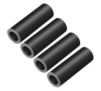 OKUMEYR Lot de 4 Bouchons de Cheminée Magnétiques en Caoutchouc Résistant Haute Température, Couvre-conduit Intérieur Minimaliste pour Protection Courants D'air Froid
