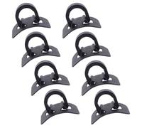 OKUMEYR Lot de 8 Sets de Sets de Clips Adhésifs pour Câble de Vélo en Alliage D'aluminium avec Guide-Tube Lisse, Facile à Transporter, Montage Fixation Cadre de Vélo