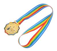 OKUMEYR Médaille avec Cordon Tour de Cou Or en Chocolat Élégante en Alliage de Zinc pour Cérémonie de Remise des Prix et Récompenses de Compétitions Sportives