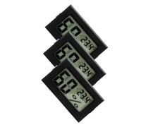 OKUMEYR Mini Thermomètre Hygromètre Numérique Hygromètre D'intérieur Compact Thermomètre Pour Plantes Mesure De Température Et D'humidité