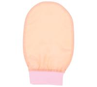 OKUMEYR Moufles et Portable Exfoliant en Tissu Imitation Soie Élimine Efficacement Peaux Mortes Bain Chez Femmes