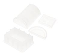 OKUMEYR Moule en Silicone Blanc de Coffre Trésor pour Loisirs Créatifs Diy, Facile à Utiliser et Antiadhésif, pour Fabriquer des Boîtes à Bijoux