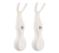 OKUMEYR Outils de Nettoyage Interdentaire Réutilisables de Y, 2pcs Design Portable en Abc Nylon, Adaptés Bureau Voyages