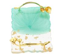 OKUMEYR Palette de Mélange pour Nail Art Antidérapante avec Surface Miroir Plateau Exposition pour Ongles Accessoires de Manucure Multifonctions pour Salon et Usage Domestique