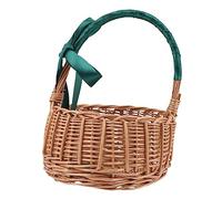 OKUMEYR Panier En Osier Paniers De Rangement En Osier er Pique- Extérieur er Fourre-tout En Paille er De Pique- Fourre-tout er Tressé En er Enfant Ruban