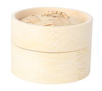 OKUMEYR Panier Vapeur En Bois De 10 Cm De Diamètre Pour Petits Pains Dim Sum Desserts Chinois Accessoires De Cuisine