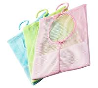 OKUMEYR Paquet de Rangement en Filet Suspendu 3pcs pour Pince à Linge, Multi-usage en Polyester, Grosse Capacité, pour Buanderie et Salon