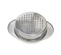 OKUMEYR Passoire Pour Boîtes De Conserve Acier Inoxydable, Extracteur De Vidange D'huile, Tamis La Cuisine Rond Antirouille, Adapté Conservation Aliments Grandes Boîtes, Accessoire Ustensile Pratique
