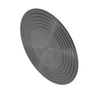OKUMEYR Plaque de Diffusion de Chaleur Facile à Nettoyer en Aluminium Noir Surface Lisse pour Gazinière Cuisine