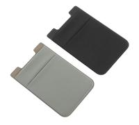 OKUMEYR Porte- Adhesif pour Téléphone Portable 2 Emplacements Ultra Fin Design Marbre Paquet à Dos Arrière Accessoire Chic Compatible Smartphones Facile à Installer