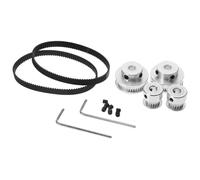 OKUMEYR Poulie de Courroie de Distribution Mécanique 2gt en Acier Caoutchouc pour Transmission Stable et Installation Facile, pour Automatisation Industrielle