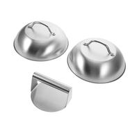 OKUMEYR Presse À Hamburger Pour Plaque De Cuisson Kit De Gril À Dessus Plat Avec De Fusion Ensemble D'outils De Barbecue Accessoires De Plaque De Cuisson En Acier Inoxydable