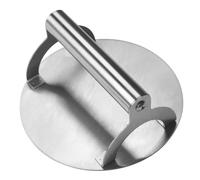 OKUMEYR Presse À Hamburger Ronde En Acier Inoxydable Pour Machine À Galettes Outil Facile À Utiliser Pour Écraser Les Hamburgers