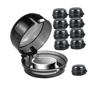 OKUMEYR Protections de Bouton de Gaz et Couvre-boutons Transparents pour Sécurité Garçon et Filles, Lot de 10, Plastique Robuste, Adaptés Cuisinière à Gaz et Four, Prévention Accident