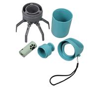 OKUMEYR Ramasse-crottes pour Chien avec Pochette Outil Portable à Six Griffes Collecteur Solide pour Promenades Extérieures