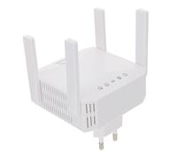 OKUMEYR Répéteur 300 Mbps 4 Amplificateur de Signal 2,4 Ghz Extension de Portée Compatible Routeurs pour Maison et Bureau Couleur Blanche