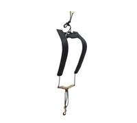 OKUMEYR Sangle Saxophone Cuir Véritable Réglable Bandoulière Épaule Douce et Accessoires Saxophone Alto Ceinture Saxo Pratique Soulage Pression du Cou Noir Plusieurs styles