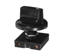 OKUMEYR Sélecteur Rotatif de Vitesse à 4 Positions et 3 Vitesses pour Ventilateur, Commutateur Rotatif de Réglage Précis, Bouton de Commande en Plastique Robuste, Adapté aux Applications