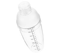 OKUMEYR Shaker à Cocktail Avec Couvercle Scellé Corps Transparent Et Échelle De Mesure Outil De Barman Anti-fuite Pour Boissons Au Lait Thé Et Vin