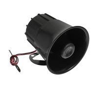OKUMEYR Sirène Alarme Ronde Mono pour Voiture Haut Parleur Extérieur pour Sécurité Auto Accessoire de Klaxon et Avertissement Sonore