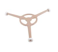 OKUMEYR Socle Tournant Triangulaire en Plastique pour Four Micro-ondes, Support de Platine Stable et Antidérapant, Pièces de Rechange Essentielles pour Fours Micro-ondes