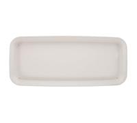 OKUMEYR Soucoupe de Base de Jardinière Rectangulaire Plastique Épais Plateau Égouttement Allongé pour Pots Intérieurs et Extérieurs Grande Capacité pour Plusieurs Plantes Stable et
