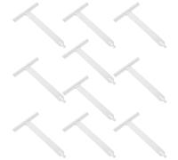OKUMEYR Stores à enrouleur à ressort Ressort de tension du volet roulant Acier Blanc Lot de 10 Compatibilité universelle pour réparation de volets roulants en bureaux