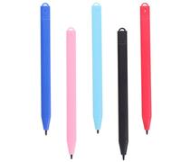 OKUMEYR Stylet pour Tablette à Dessin LCD 5pcs, Stylo Précis et Portable en Abs Caoutchouc Électroconducteur, Accessoire pour Écriture et Dessin sur Écran Tactile