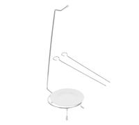 OKUMEYR Support à Brochettes Barbecue Acier Inoxydable Rack Suspendu Stable et Portable pour Grillades de Viande Légumes et Fruits de Mer Camping et Pique