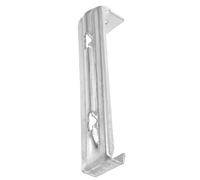 OKUMEYR Support Métallique Léger et Anti-déformation en Alliage D'aluminium Argenté pour Gouttière de Toit pour Usage Extérieur