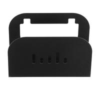 OKUMEYR Support Mural en Fer Noir pour Balance Corporelle Résistance à L'humidité, Compatible Large, pour Rangement à Domicile Résidence Universitaire