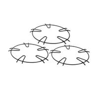 OKUMEYR Support Pour Œufs Durs Grille À Vapeur Ronde En 3 Pièces Grille À Réchaud Support À Pingouin À Casseroles À Vapeur Pour La Cuisson