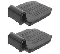 OKUMEYR Support repose-pieds universel 2 pièces en PP pour fauteuil roulant, conçu pour utilisateurs de fauteuil roulant avec troubles moteurs, montage simple, capacité de charge élevée