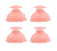 OKUMEYR Ventouses en Silicone Élastique 4 Pièces pour Massage et Thérapie Outil de Ventouses Portatif pour Corps Complet Aspiration Forte Soulagement des Tensions Couleur Aléatoire