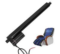 Okuyonic Actionneur Linéaire Electrique, 1000N Course d'Actionneur Linéaire Support de Montage 300mm pour Fauteuil de Massage(Actionneur Uniquement)