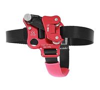 Okuyonic Bloqueur de Pied, matériel d'acier Inoxydable Bloqueur de Pied d'escalade de Technologie avancée pour l'escalade(Bloqueur Pied Droit/Rouge)