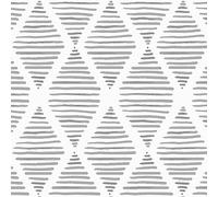 Okydoky 8202-BK-10.DE Papier peint moderne à décoller et à coller, papier de contact noir et blanc, 44 cm x 1000 cm, papier peint géométrique, autocollant, papier peint décoratif amovible en vinyle,