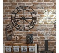 Okydoky amovible rustique papier peint Brique rouge, anti-adhésif, salon Chambre à coucher de cuisine Fond N ° 57104 20.86 inches(W) x 31.2 feet(L)(±5%) Brown Brick Wallpaper