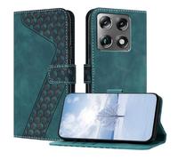 OKZone Coque pour Motorola Moto Signature 5G,Etui Protection Housse Premium en Cuir PU Portefeuille Étui Téléphone [Fermoir Magnétique] [Fentes pour Cartes] Flip Case(Vert)